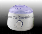Depilatory hair removal wax heater