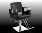 Stainless steel base styling chair